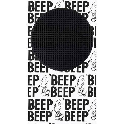 Looney Tunes Road Runner Beep Grid Xbox Series S Console Skin